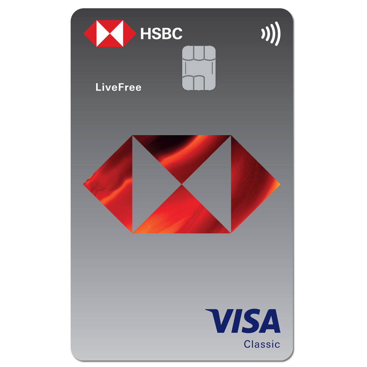 Product image of HSBC classic visa contactless card 