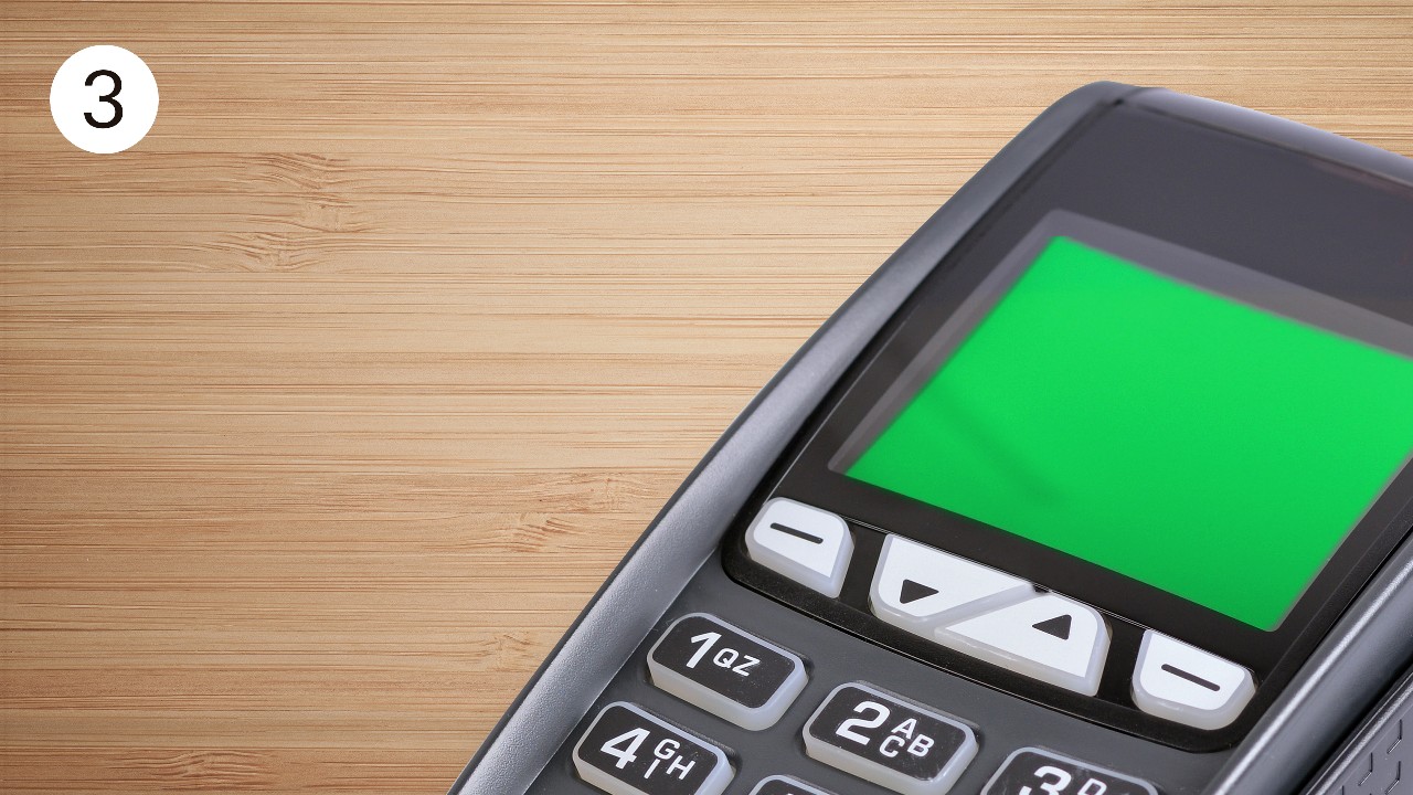 credit card payment machine