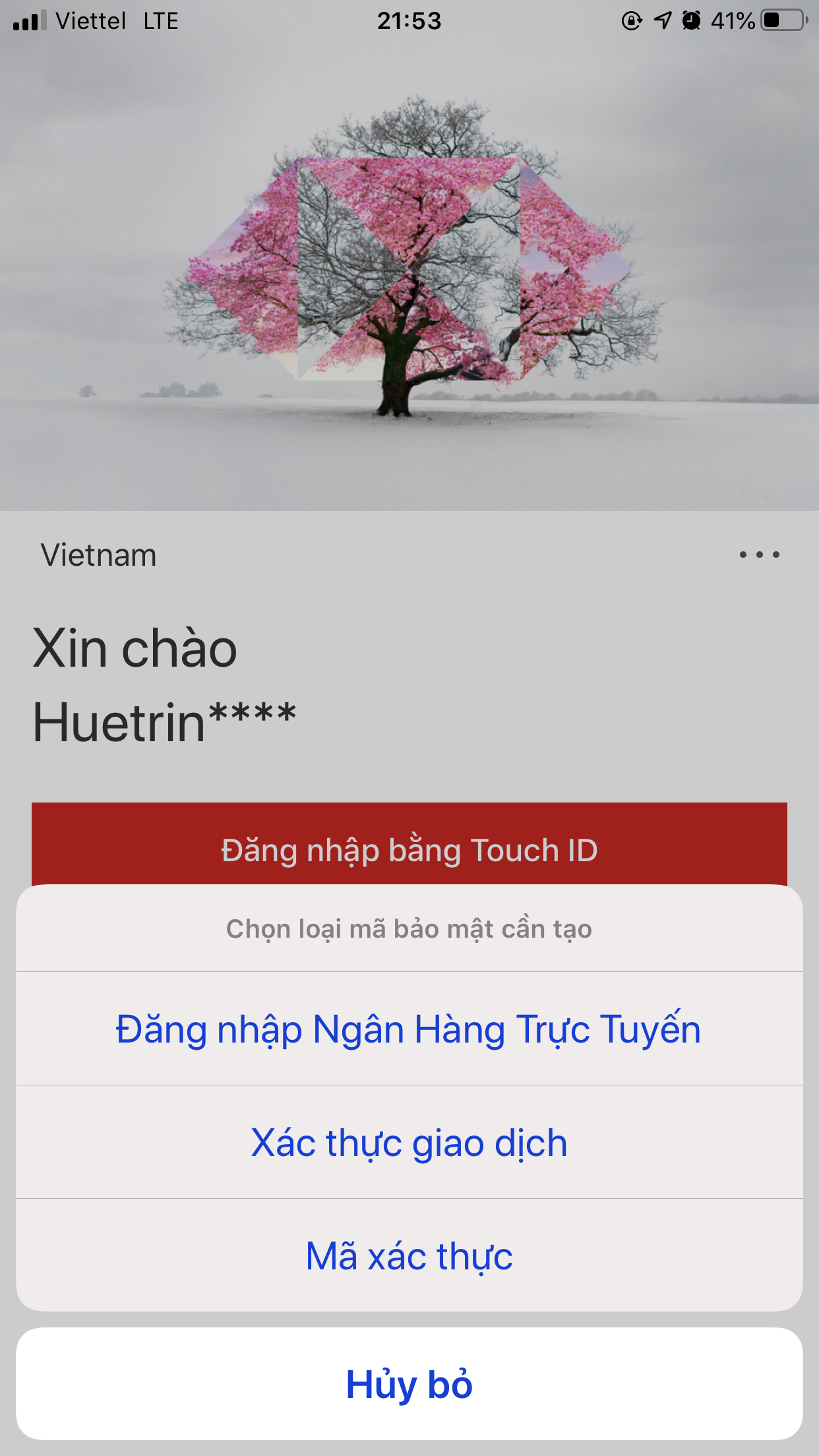 tạo các tùy chọn mã